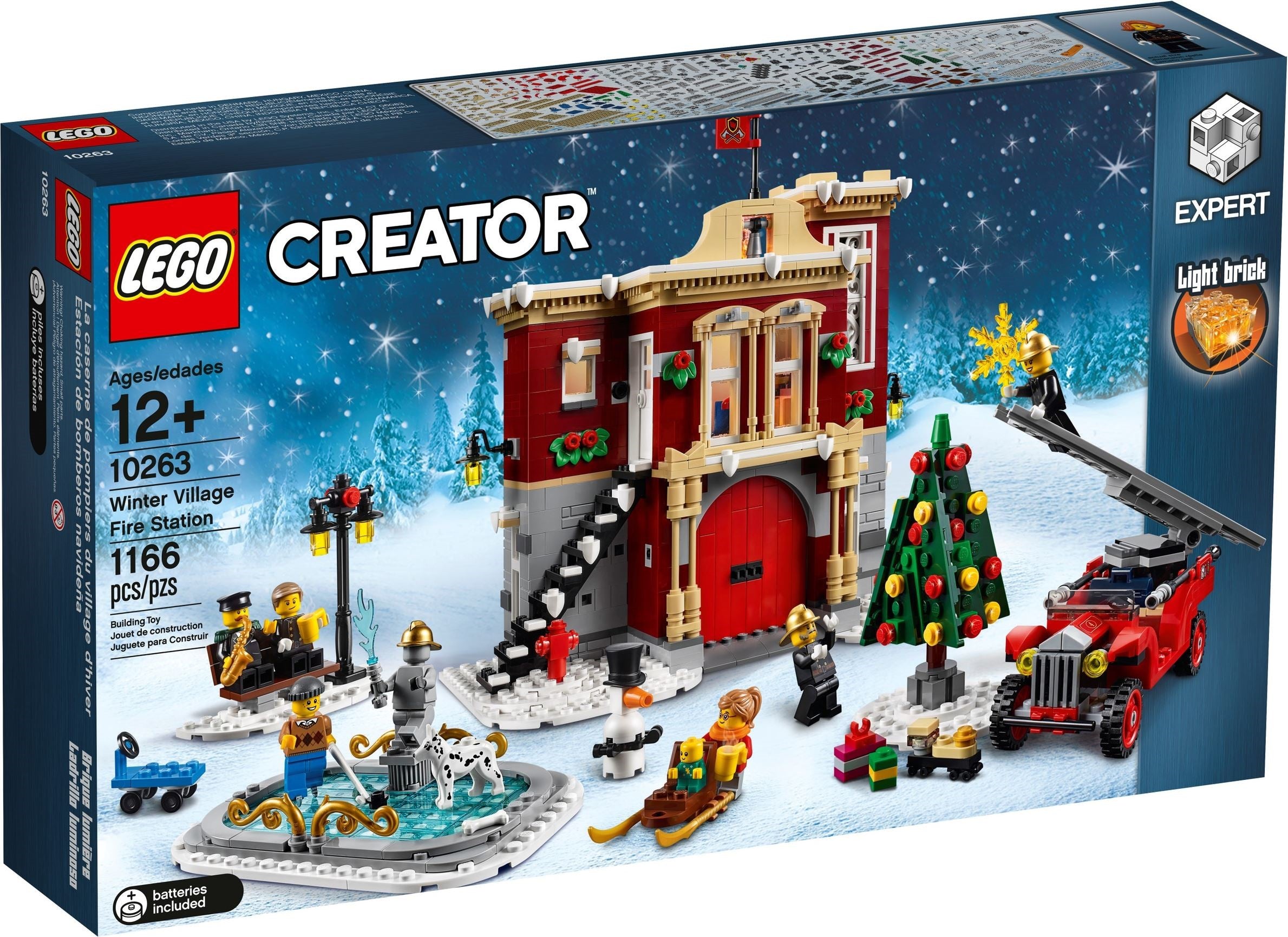 LEGO® Creator Expert Gasilski dom v zimski vasi / Winter Village Fire Station (10263)