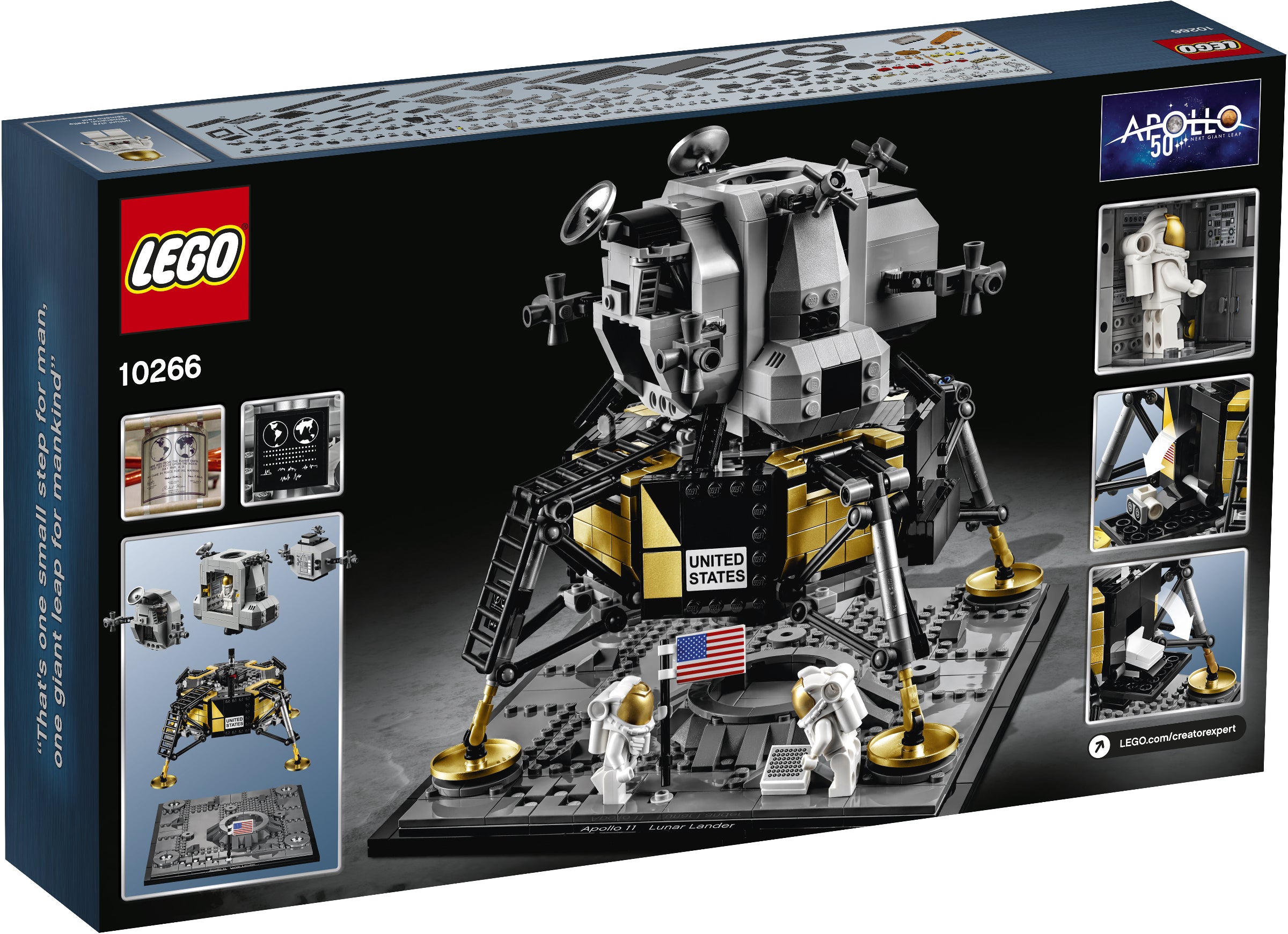 LEGO® Creator Expert NASA Apollo 11 Lunar Lander / Lunarni modul Apollo 11 10266