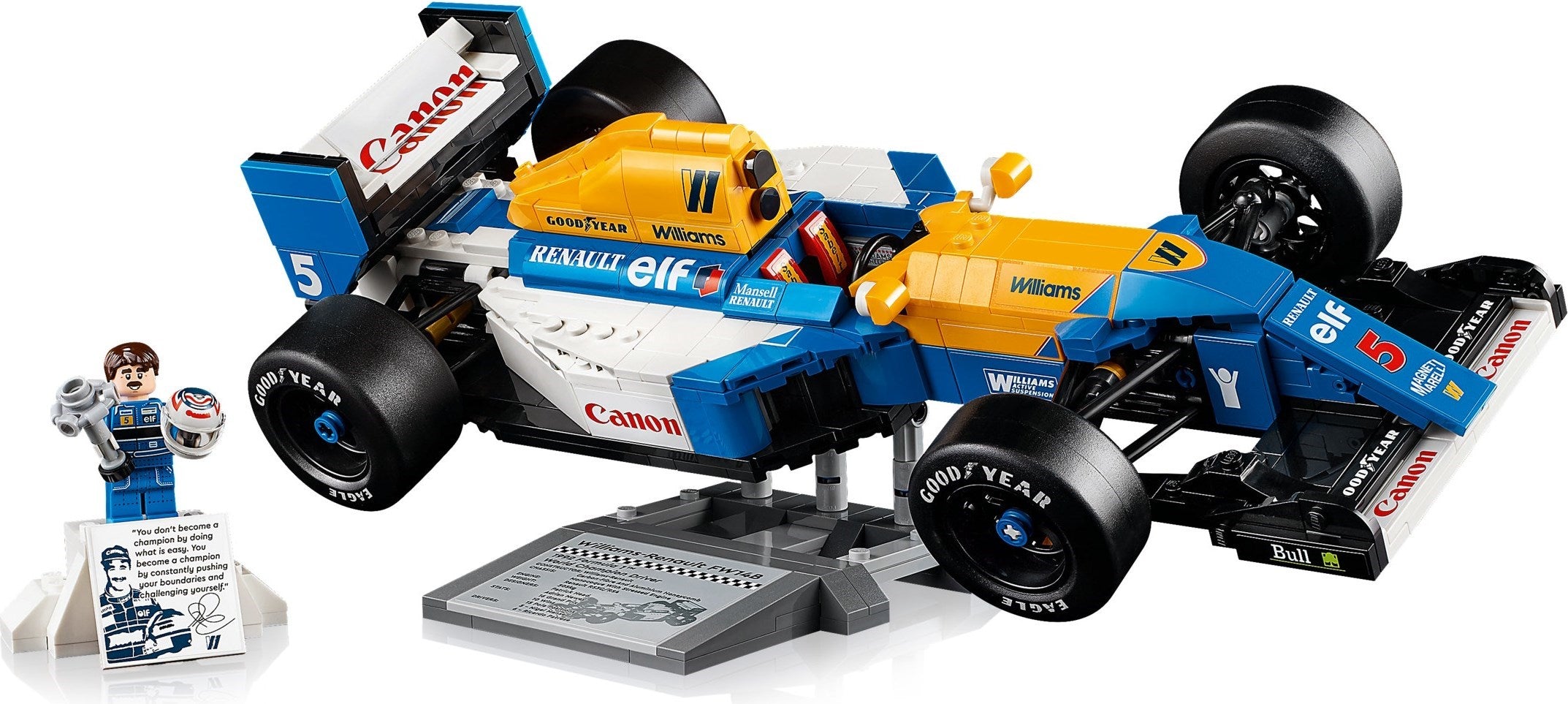 LEGO® Icons Williams Racing FW14B & Nigel Mansell (10353)