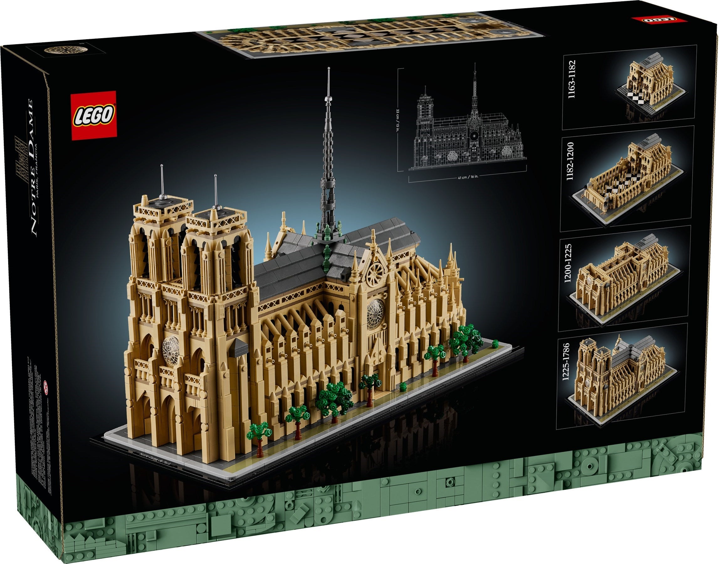 LEGO® Architecture Katedrala Notre-Dame v Parizu 21061