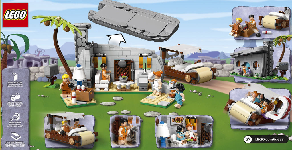 LEGO® Ideas Kremenčkovi / The Flintstones 21316