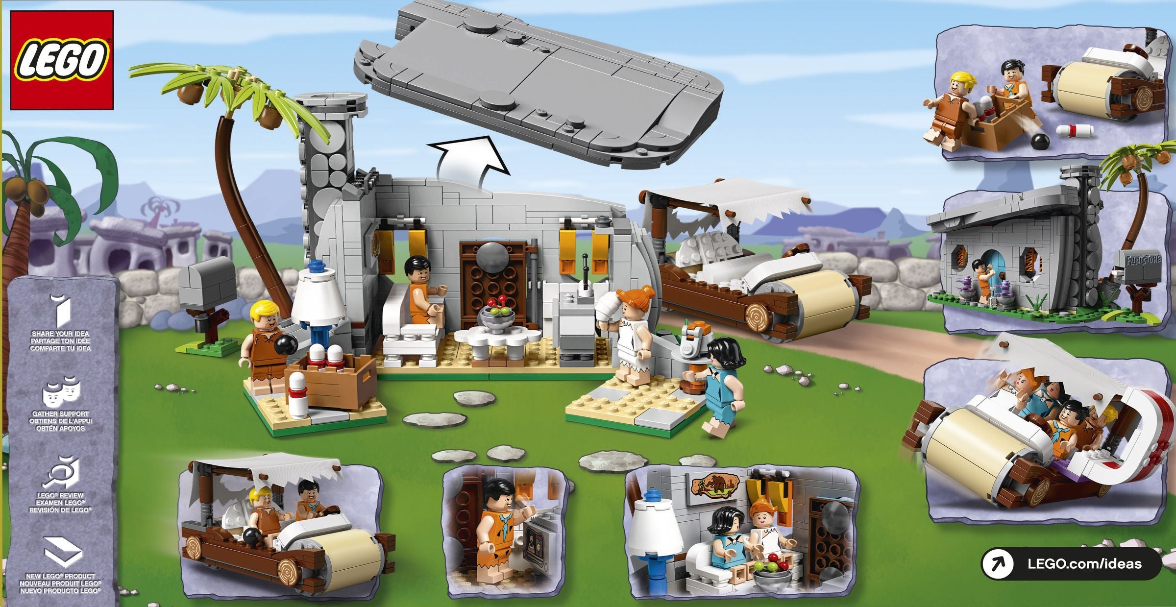 LEGO® Ideas Kremenčkovi / The Flintstones 21316