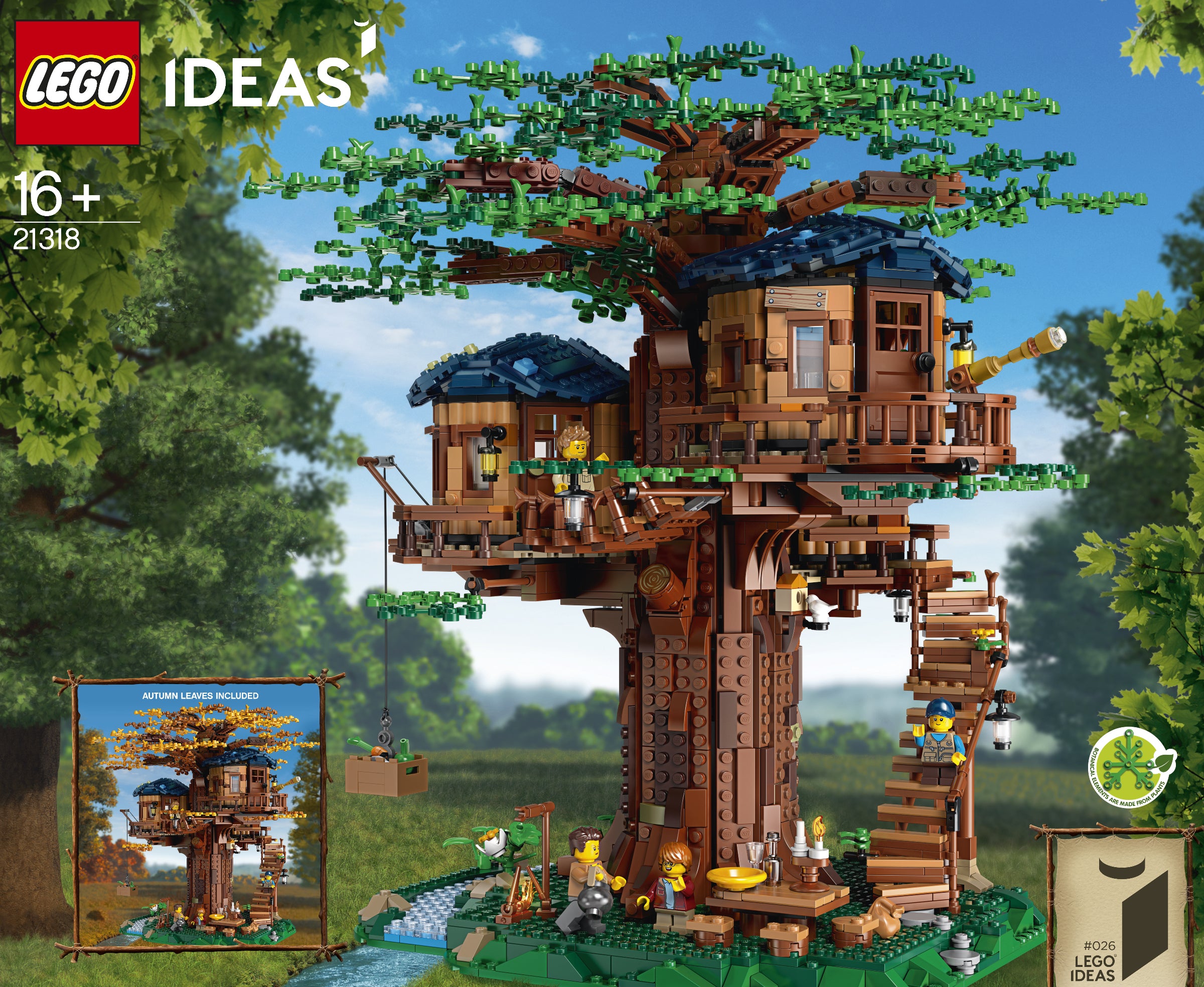 LEGO® Ideas Hiša na drevesu / Treehouse (21318)