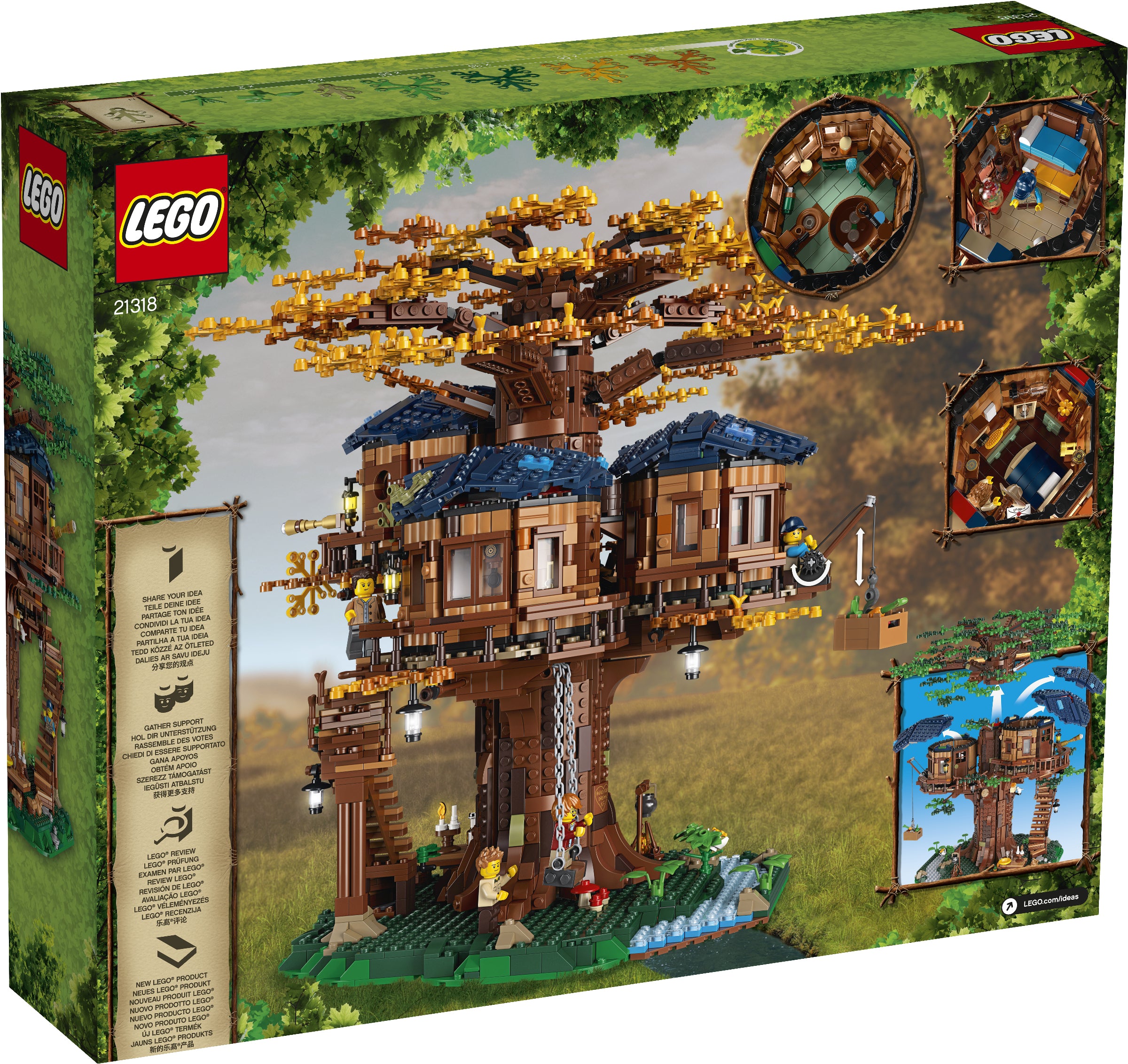 LEGO® Ideas Hiša na drevesu / Treehouse (21318)