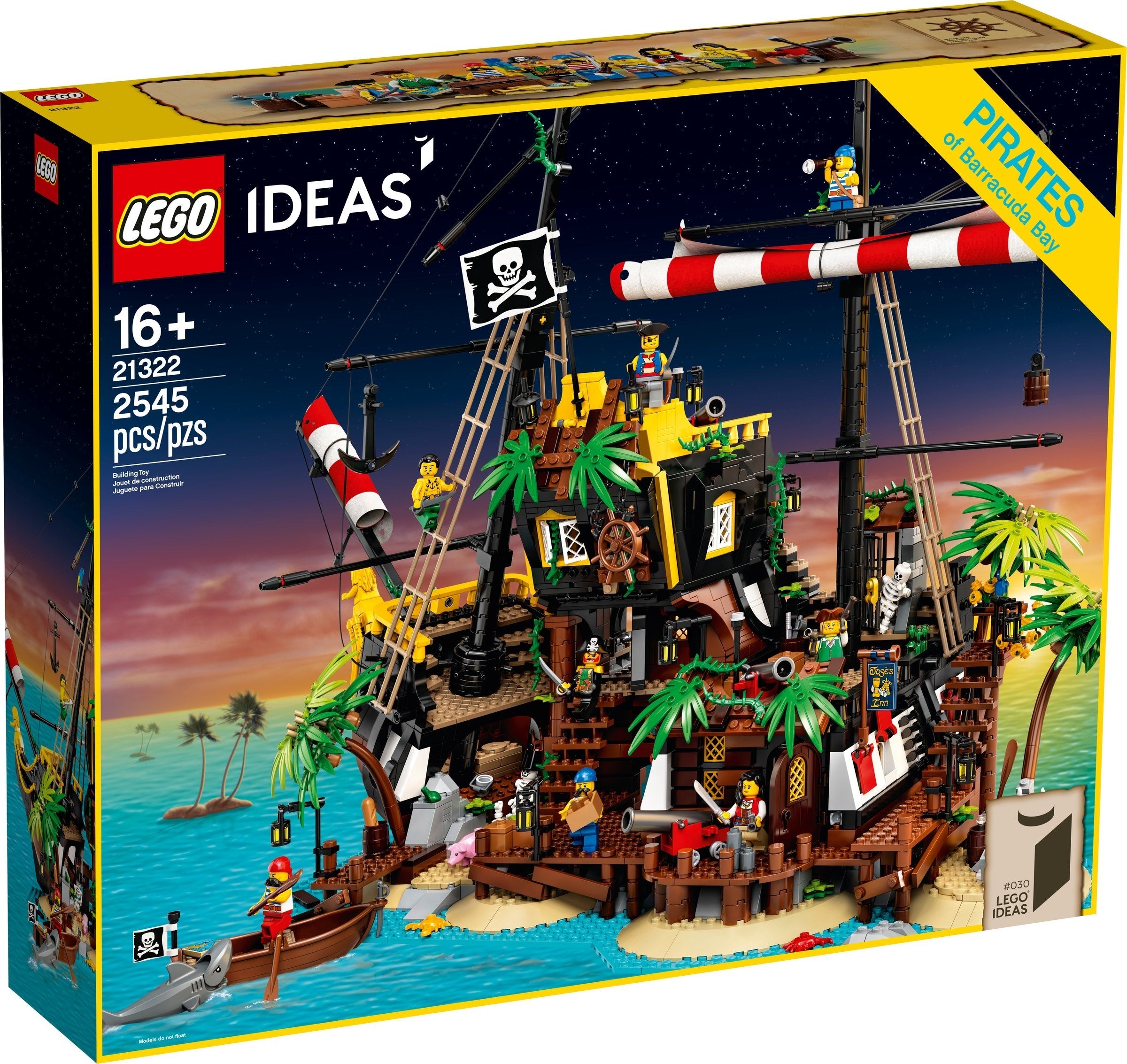 LEGO® Ideas Gusarji iz zaliva Barracuda / Pirates of Barracuda Bay 21322