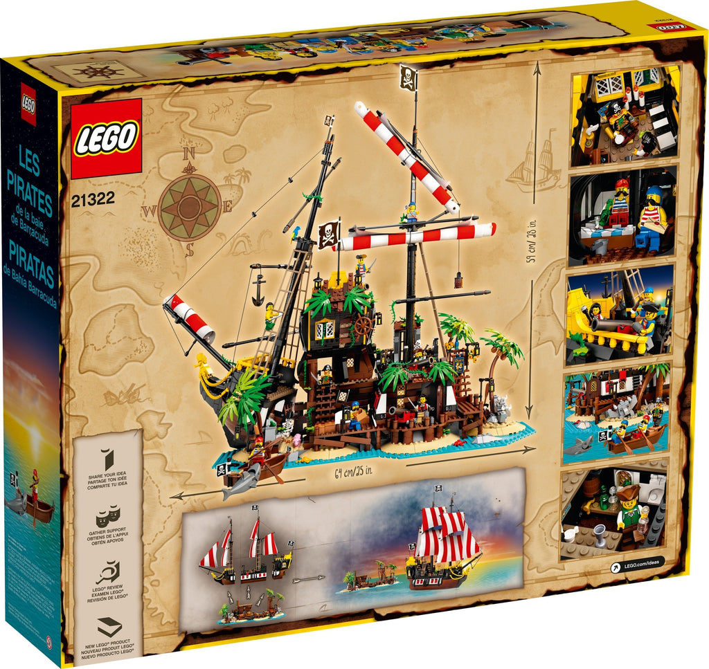 LEGO® Ideas Gusarji iz zaliva Barracuda / Pirates of Barracuda Bay 21322