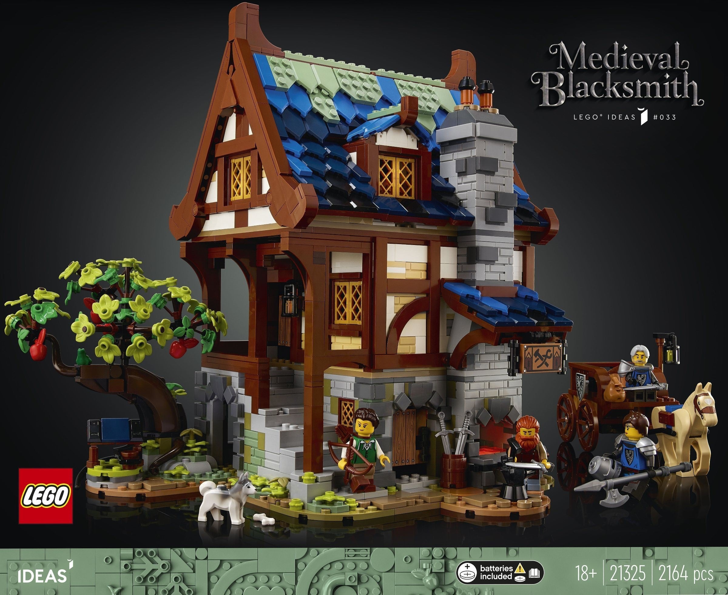 LEGO® Ideas Srednjeveški kovač / Medieval Blacksmith 21325