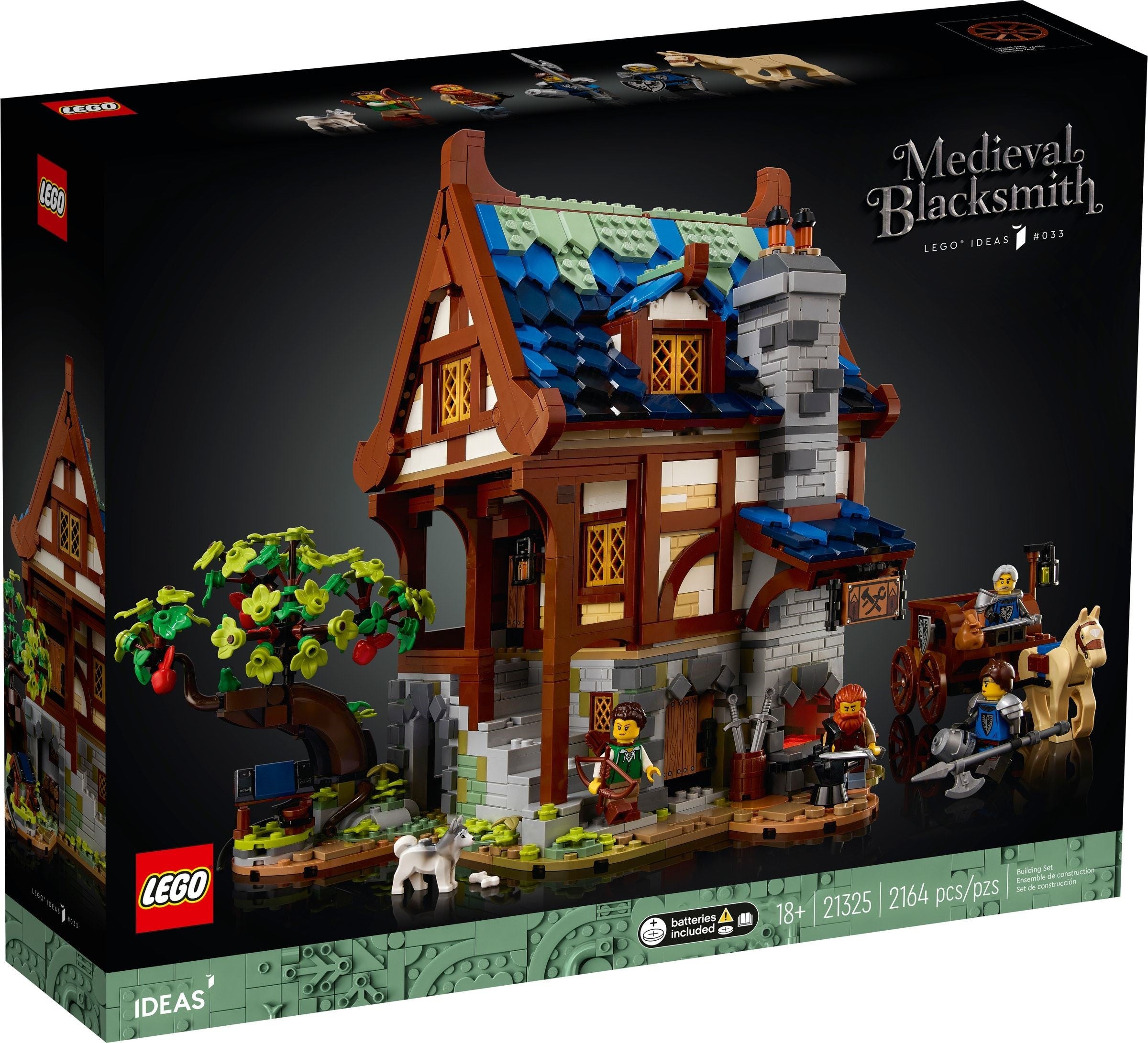 LEGO® Ideas Srednjeveški kovač / Medieval Blacksmith 21325