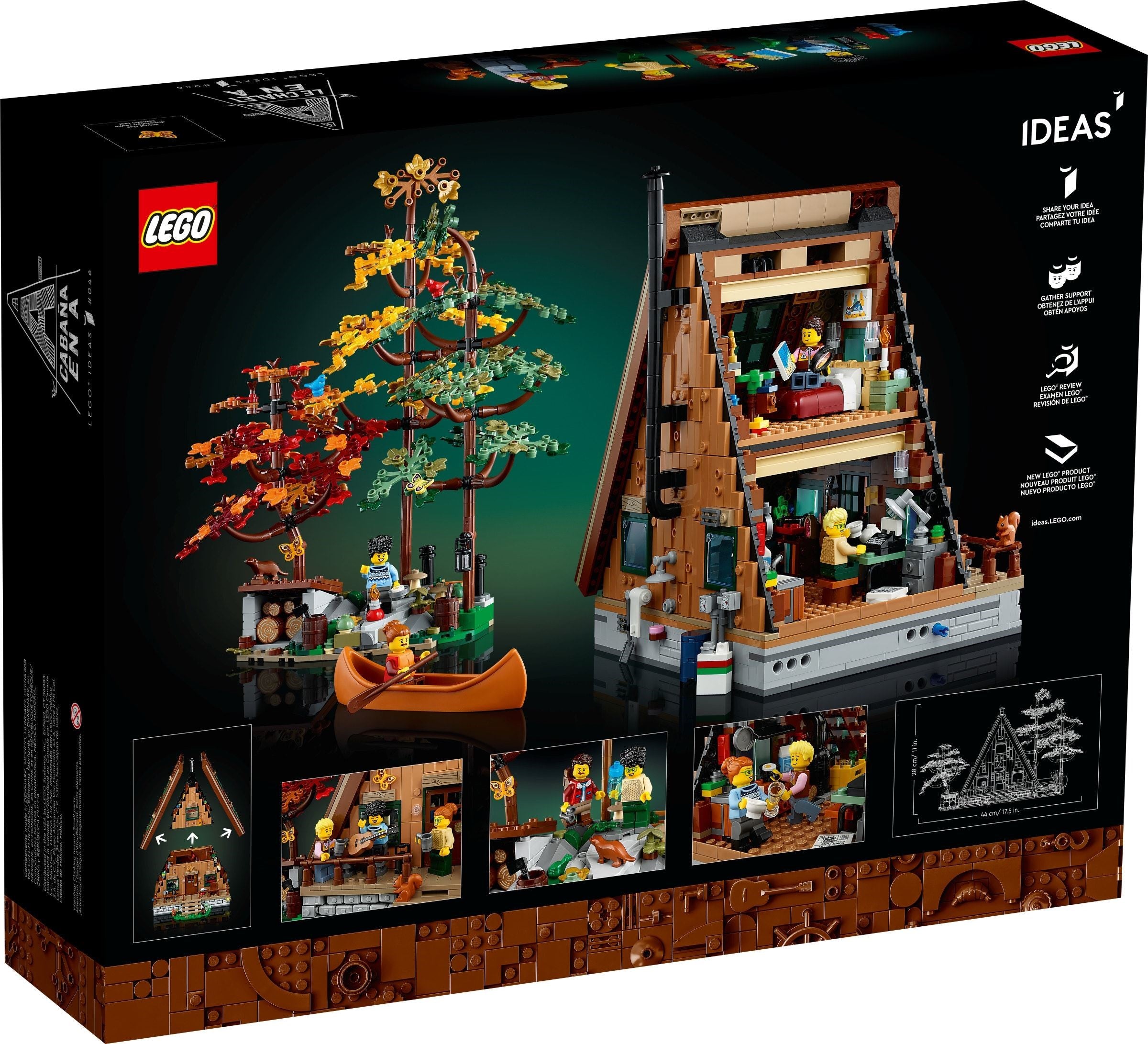 Lego  LEGO Ideas 21338 A-Frame Cabin