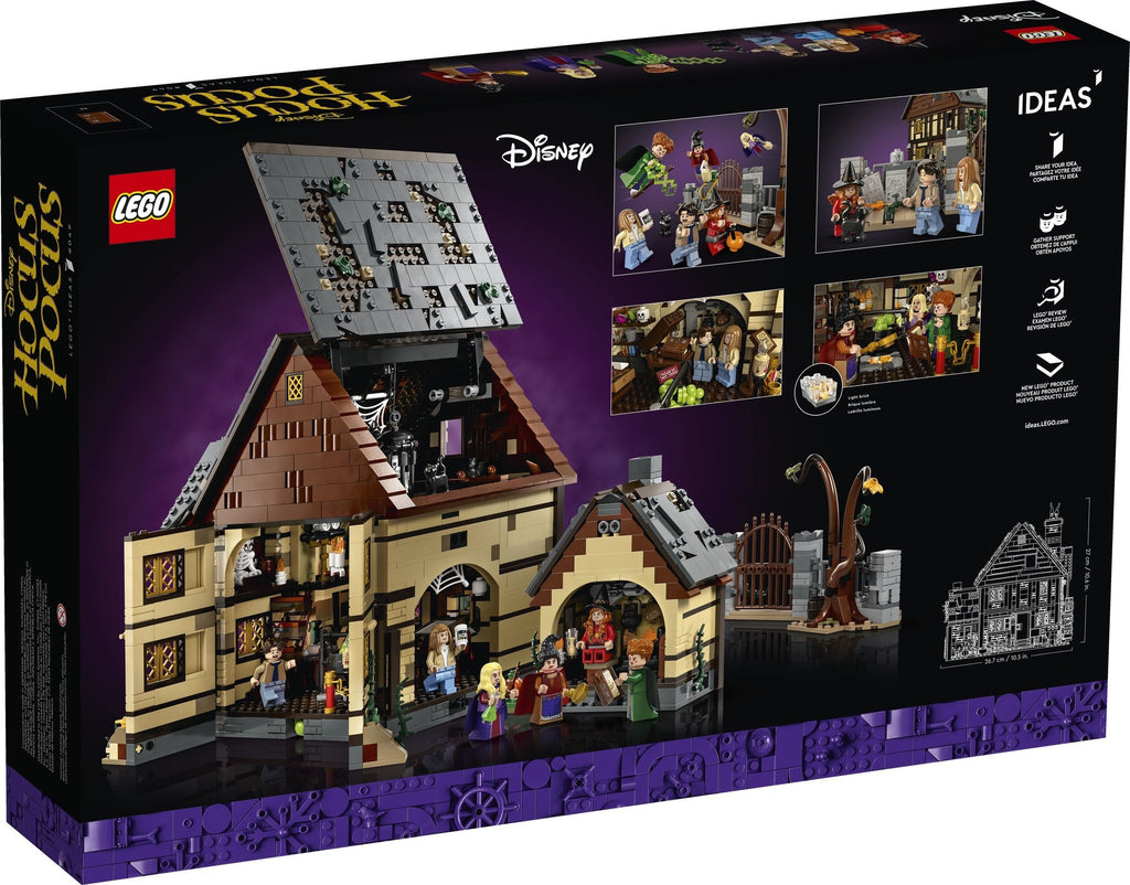 LEGO® Ideas Hocus Pocus: Hiša sester Sanderson / The Sanderson Sisters' Cottage (21341)