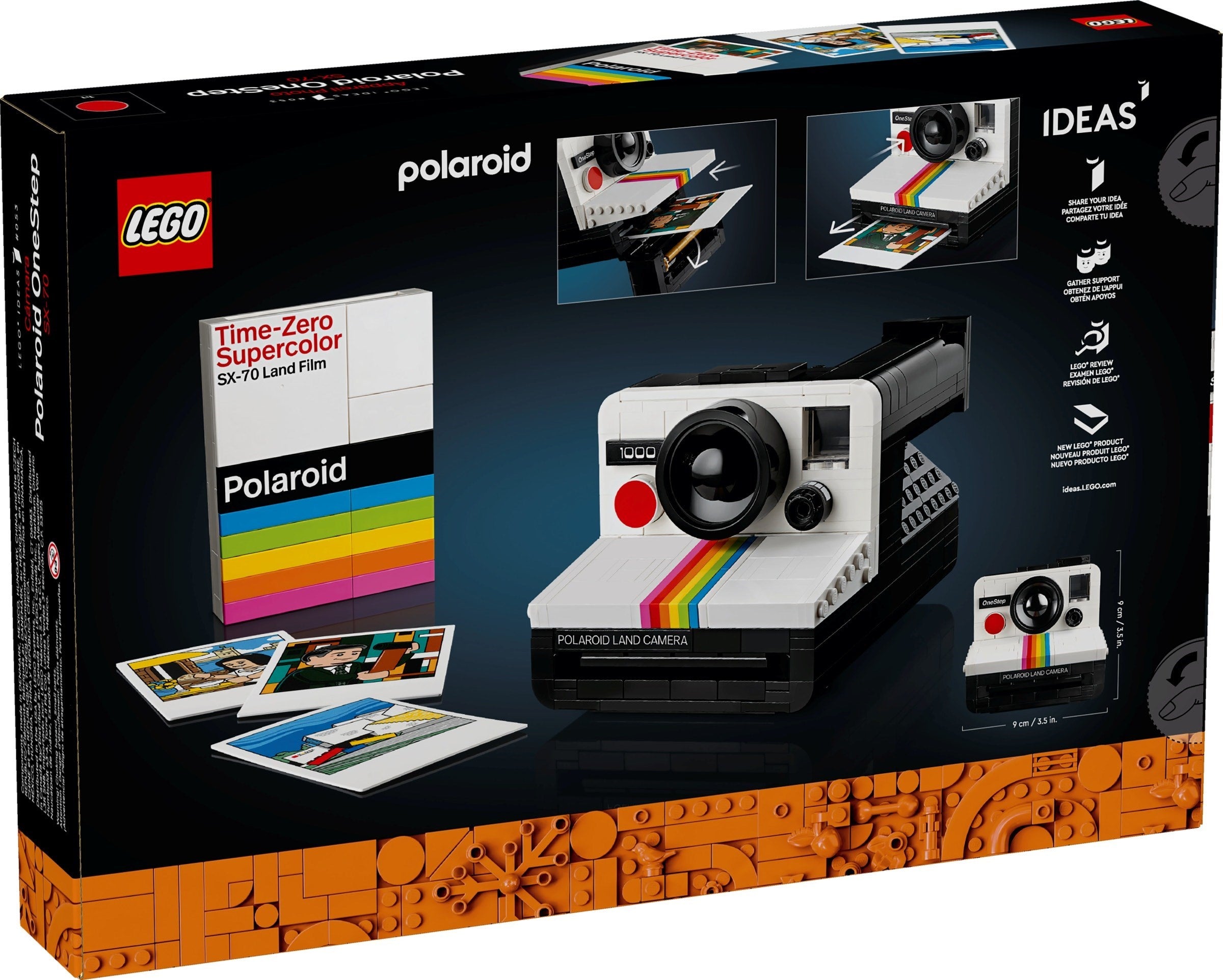LEGO® Ideas Fotoaparat Polaroid OneStep SX-70 21345