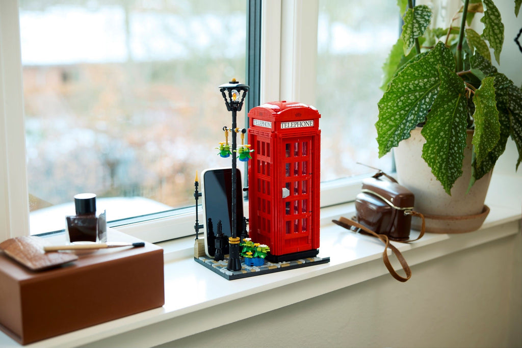 LEGO® Ideas Rdeča telefonska govorilnica / Red London Telephone Box 21347