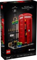 LEGO® Ideas Rdeča telefonska govorilnica / Red London Telephone Box 21347