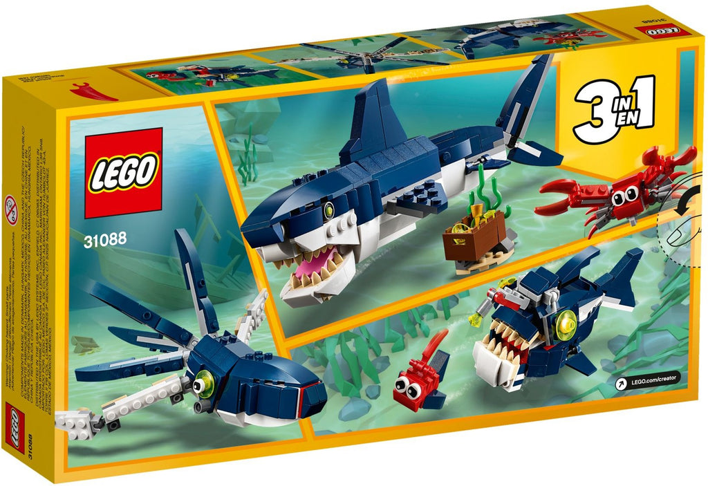 LEGO® Creator 3-v-1 Globokomorska bitja / Deep Sea Creatures (31088)