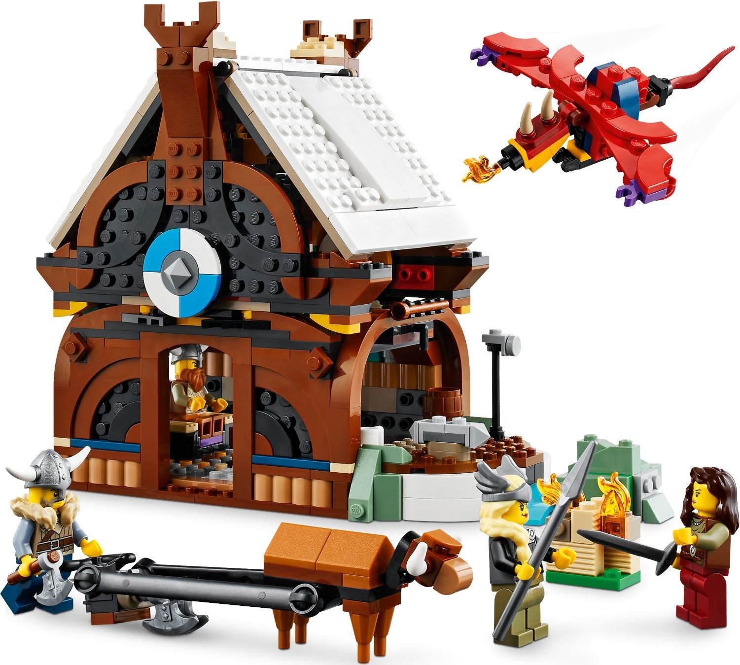 LEGO® Creator 3-v-1 Vikinška ladja in morska kača / Viking Ship and the Midgard Serpent 31132