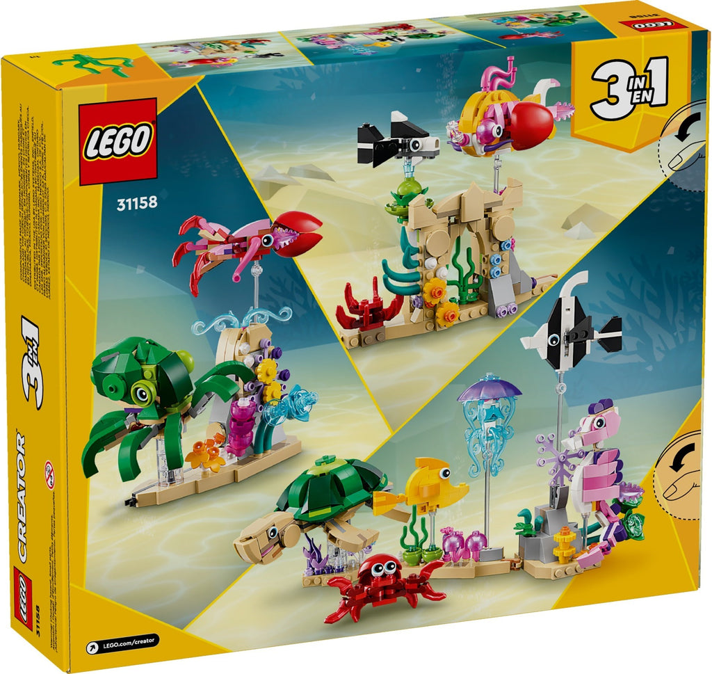 LEGO® Creator 3-v-1 Morske živali / Sea Animals (31158)