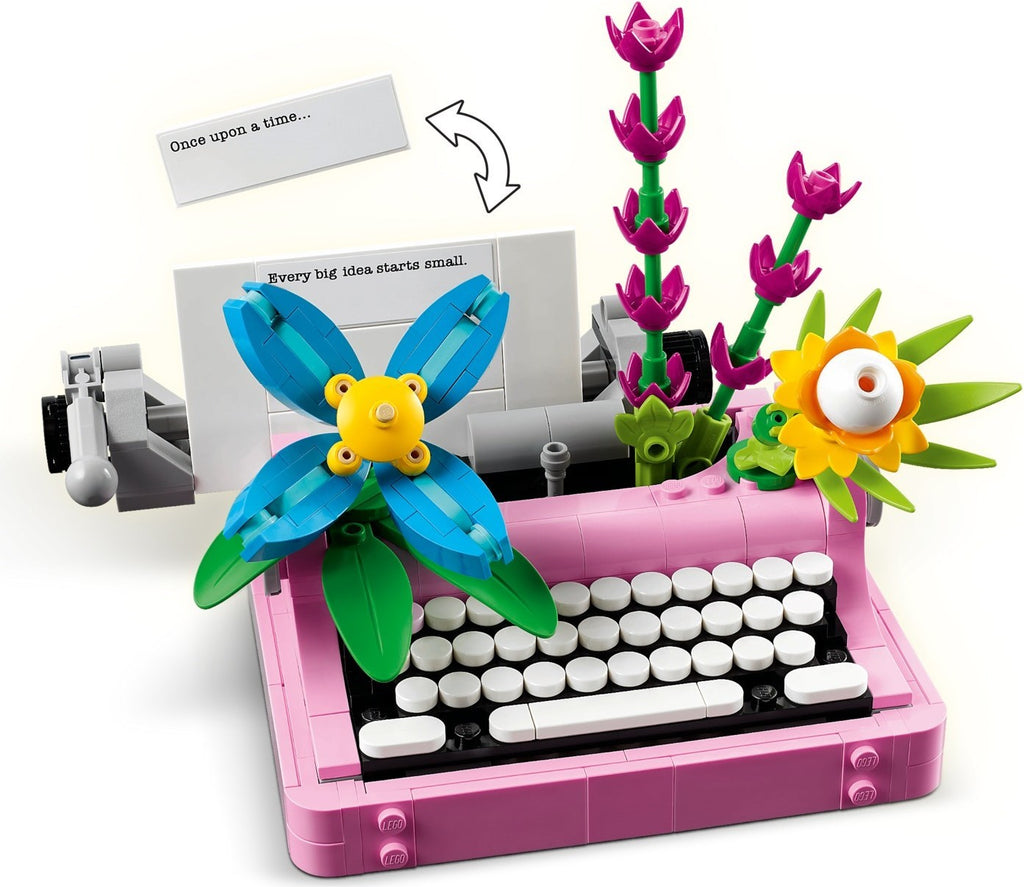 LEGO® Creator 3-v-1 Pisalni stroj s cvetlicami / Typewriter with Flowers (31169)