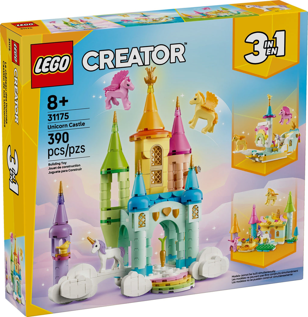 LEGO® Creator 3-v-1 Samorogov grad / Unicorn Castle 31175