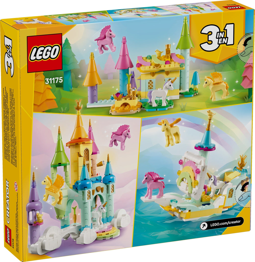 LEGO® Creator 3-v-1 Samorogov grad / Unicorn Castle 31175