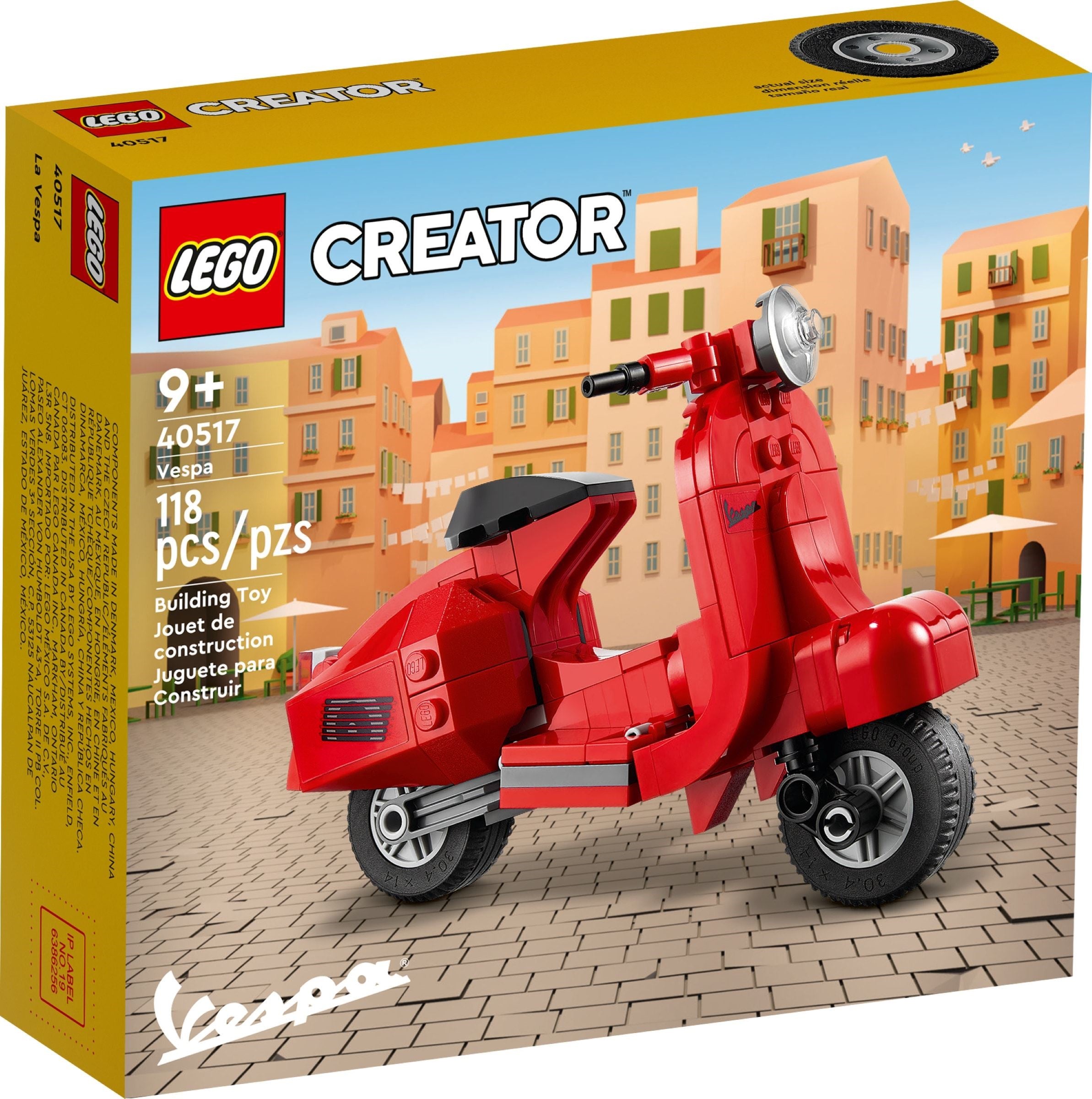 LEGO® Creator Rdeči vespa / Red Vespa (40517)