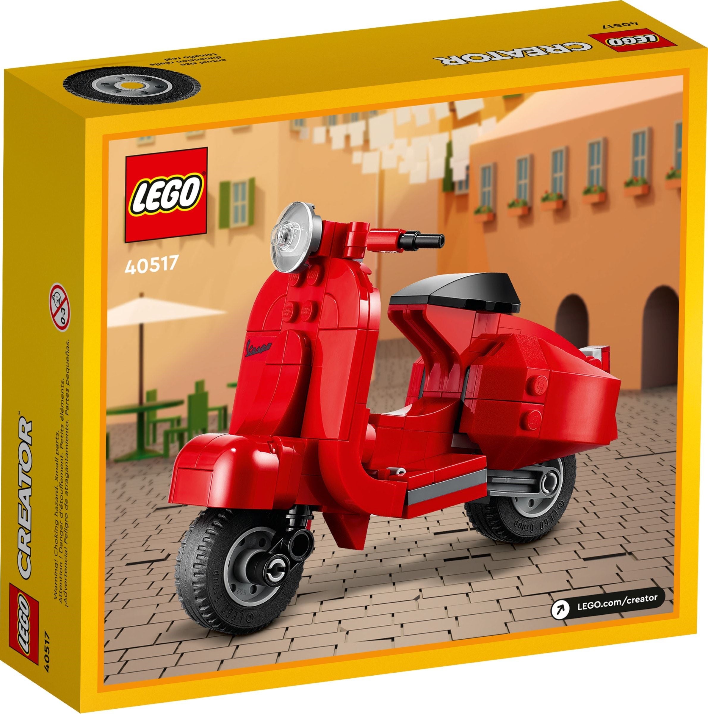 LEGO® Creator Rdeči vespa / Red Vespa (40517)
