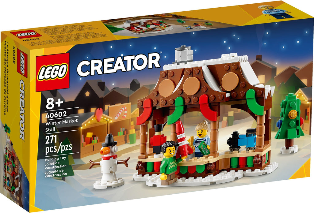 LEGO® Praznična serija: Zimska stojnica s tržnice / Winter Market Stall (40602)