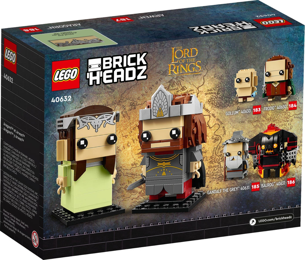 LEGO BrickHeadz Aragorn & Arwen 40632