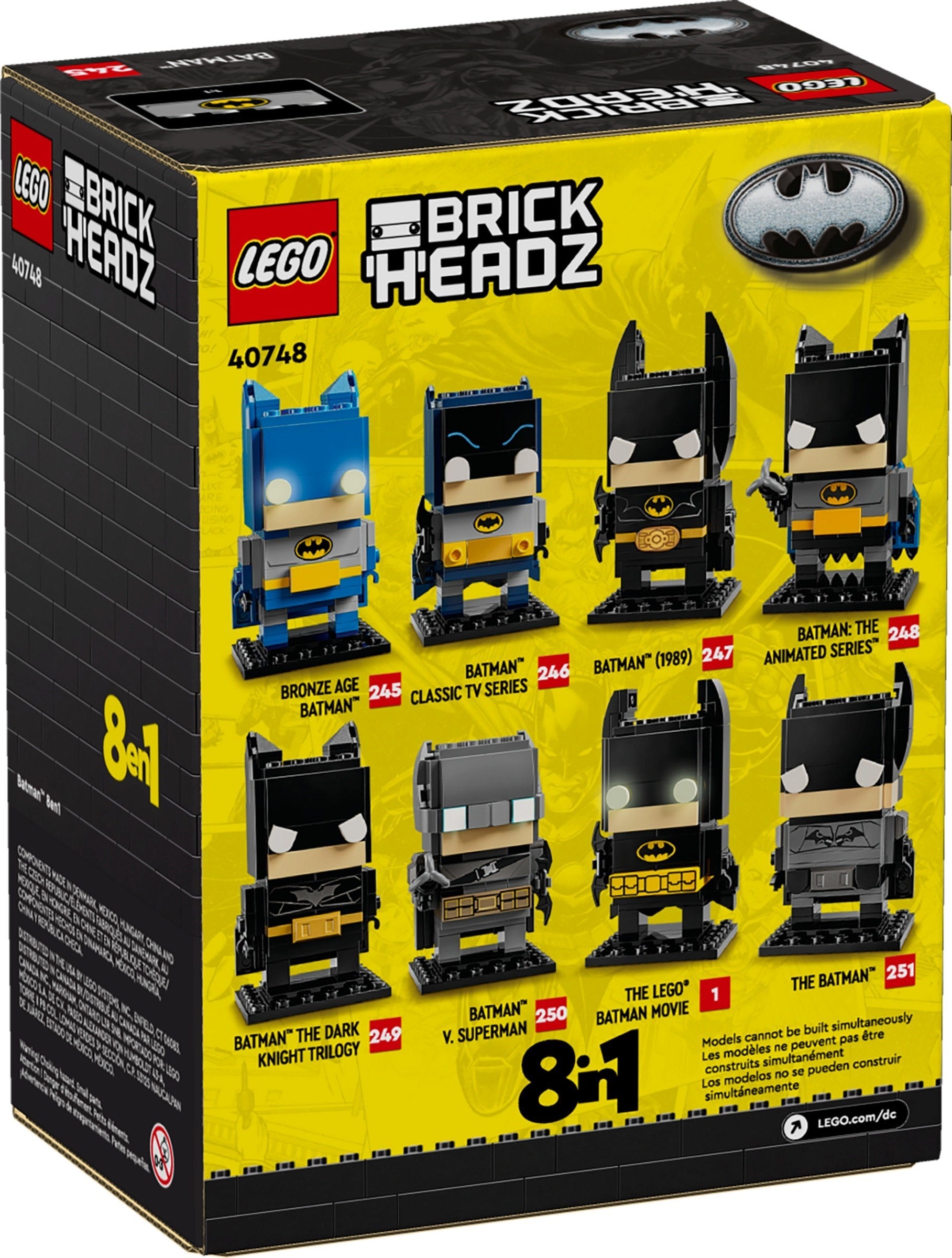 LEGO BrickHeadz Batman 40748