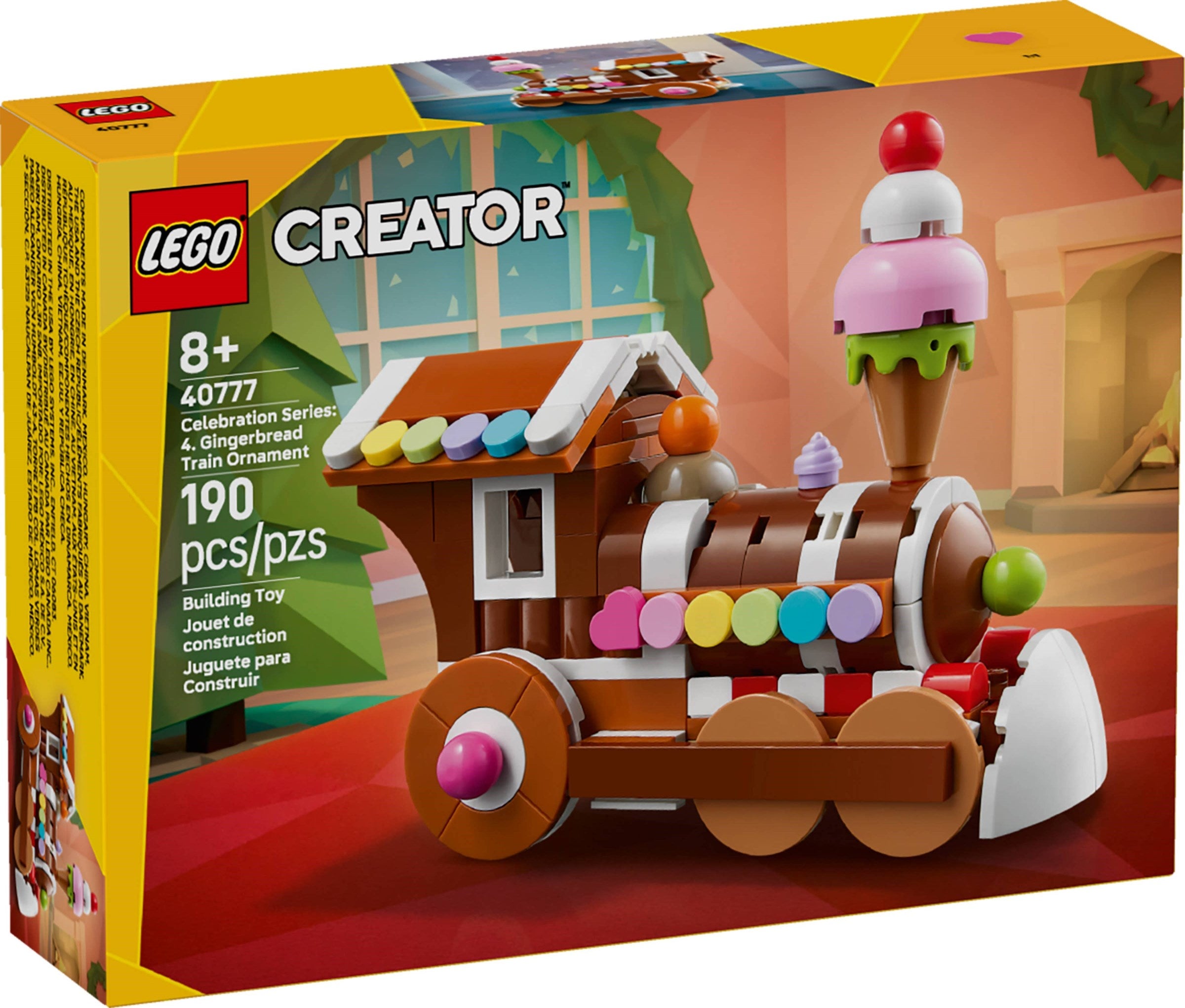LEGO® Praznična serija: Medenjakov vlakec 40777