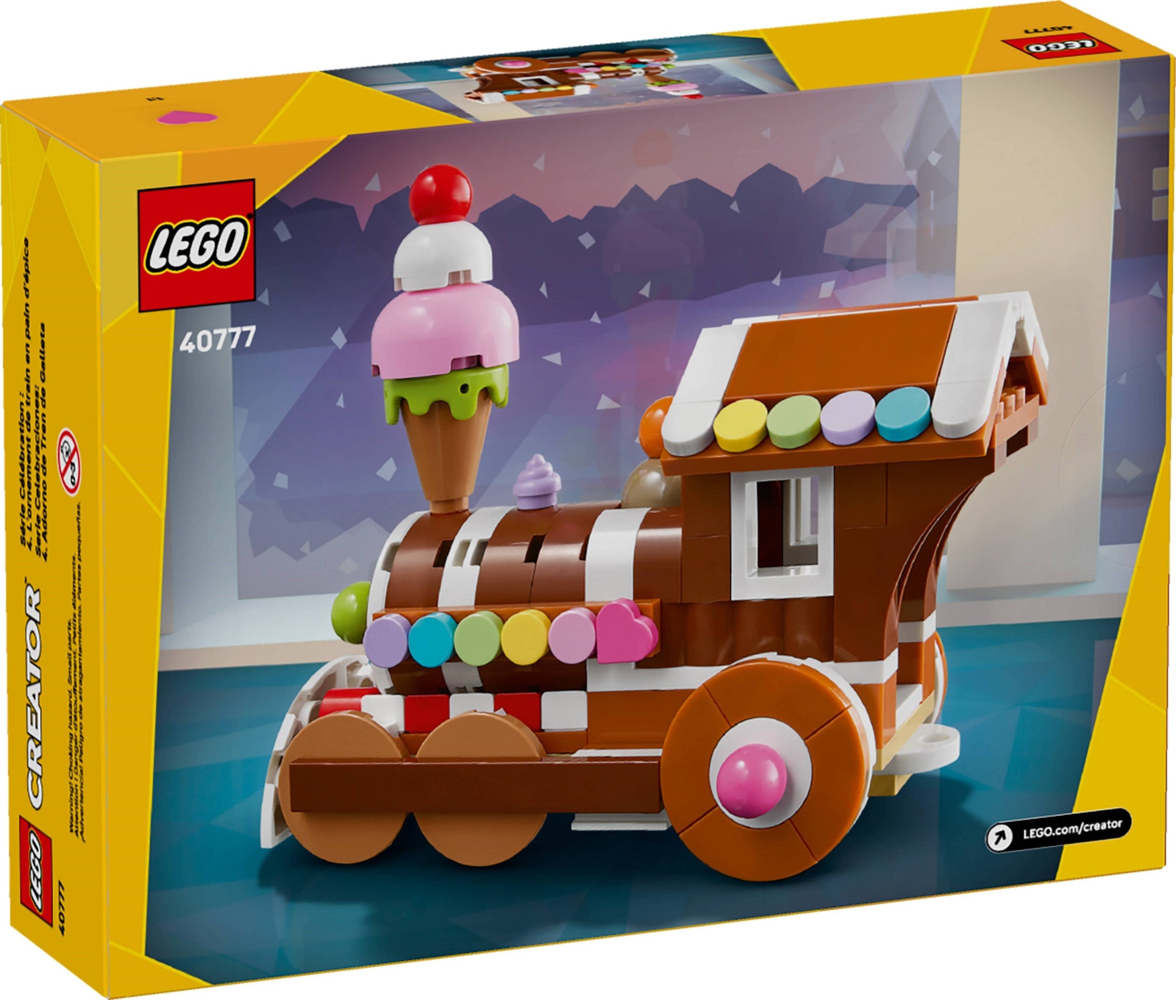 LEGO® Praznična serija: Medenjakov vlakec 40777