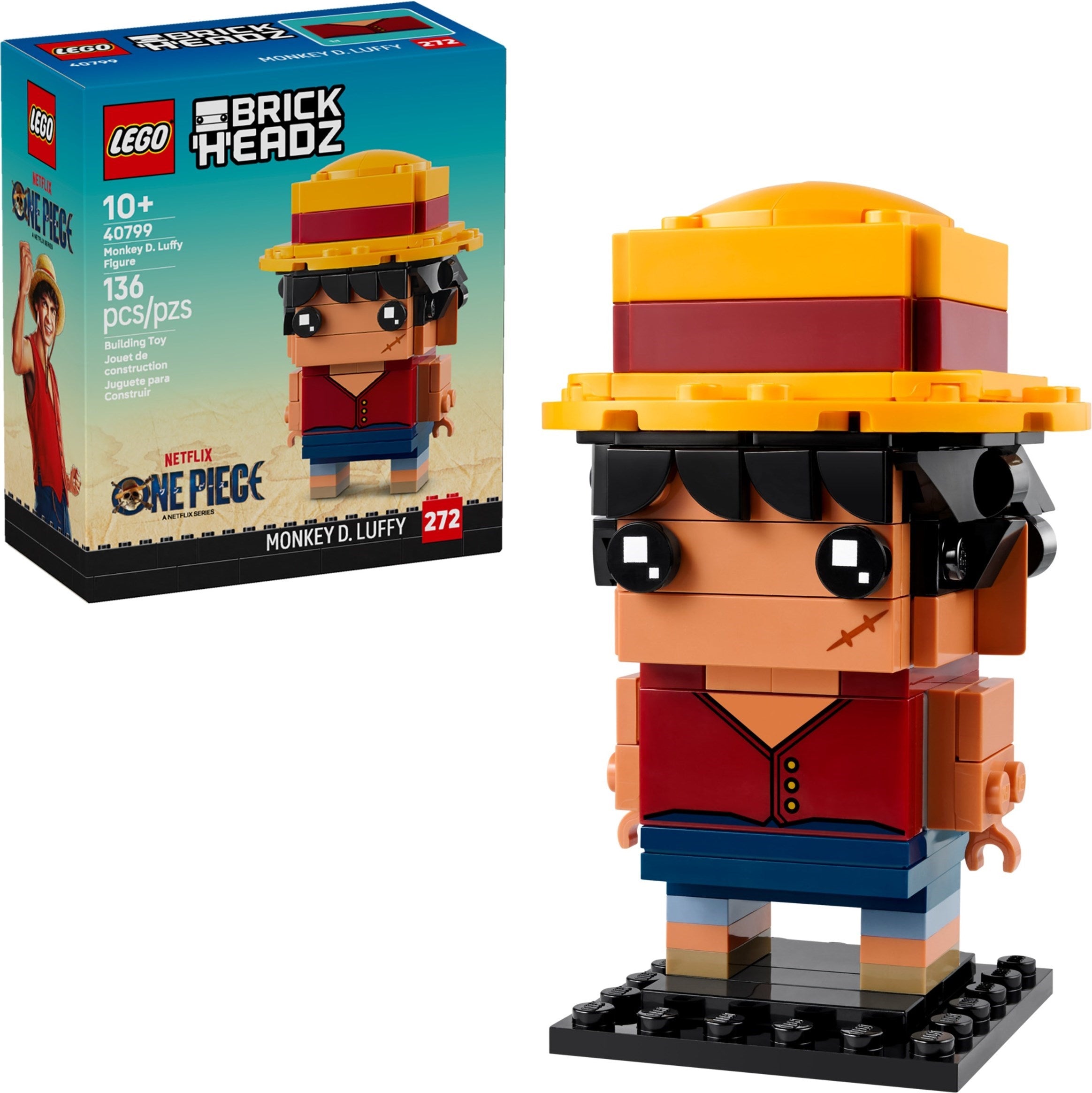 LEGO® BrickHeadz Monkey D. Luffy 40799