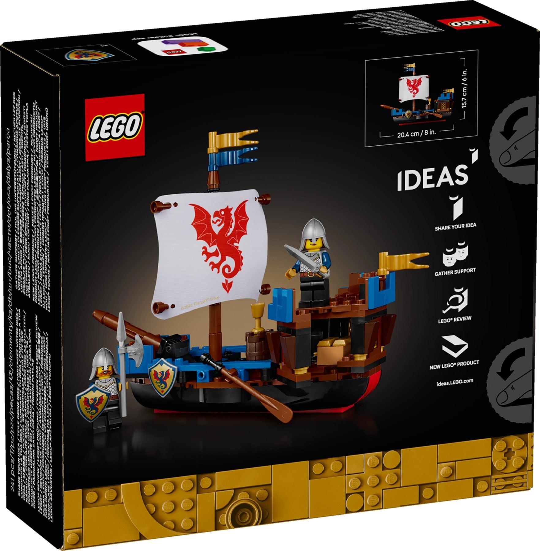 LEGO® Ideas Morska kača / Sea Serpent (40912)