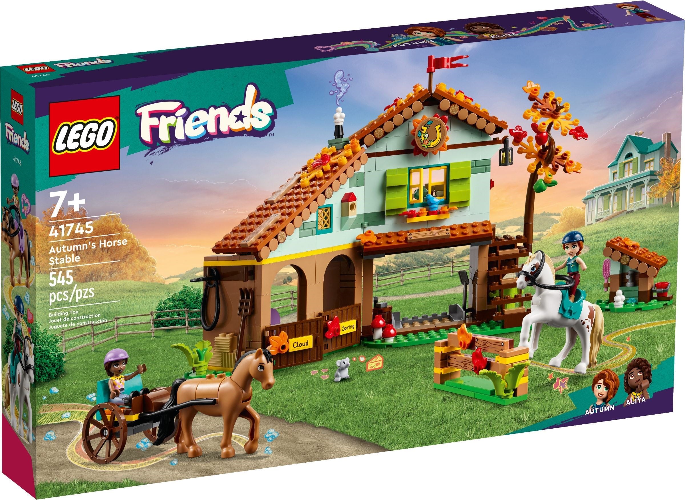 LEGO® Friends Hlev za konje  v jeseni (41745)