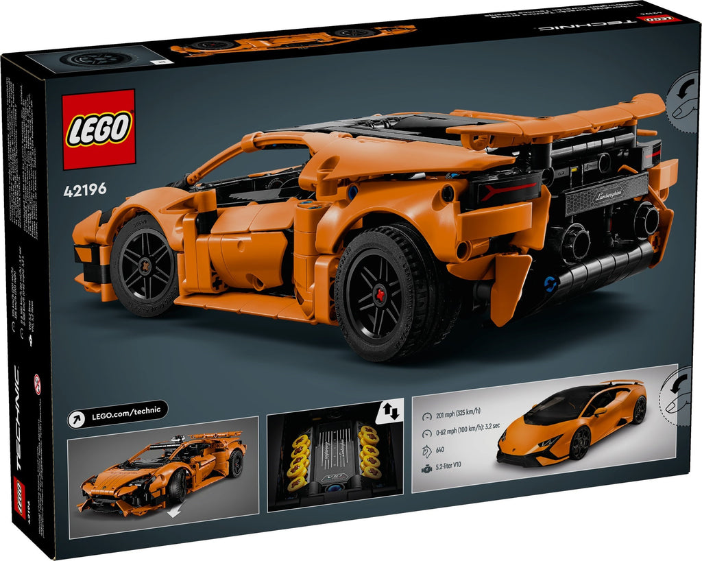 LEGO® Technic Lamborghini Huracán Tecnica Orange 42196