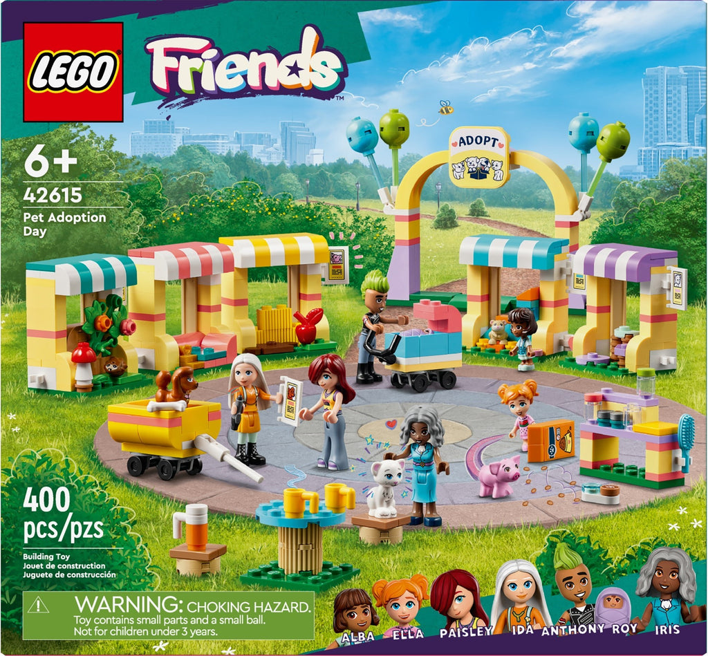 LEGO® Friends Dan za posvojitev domačih živali (42615)