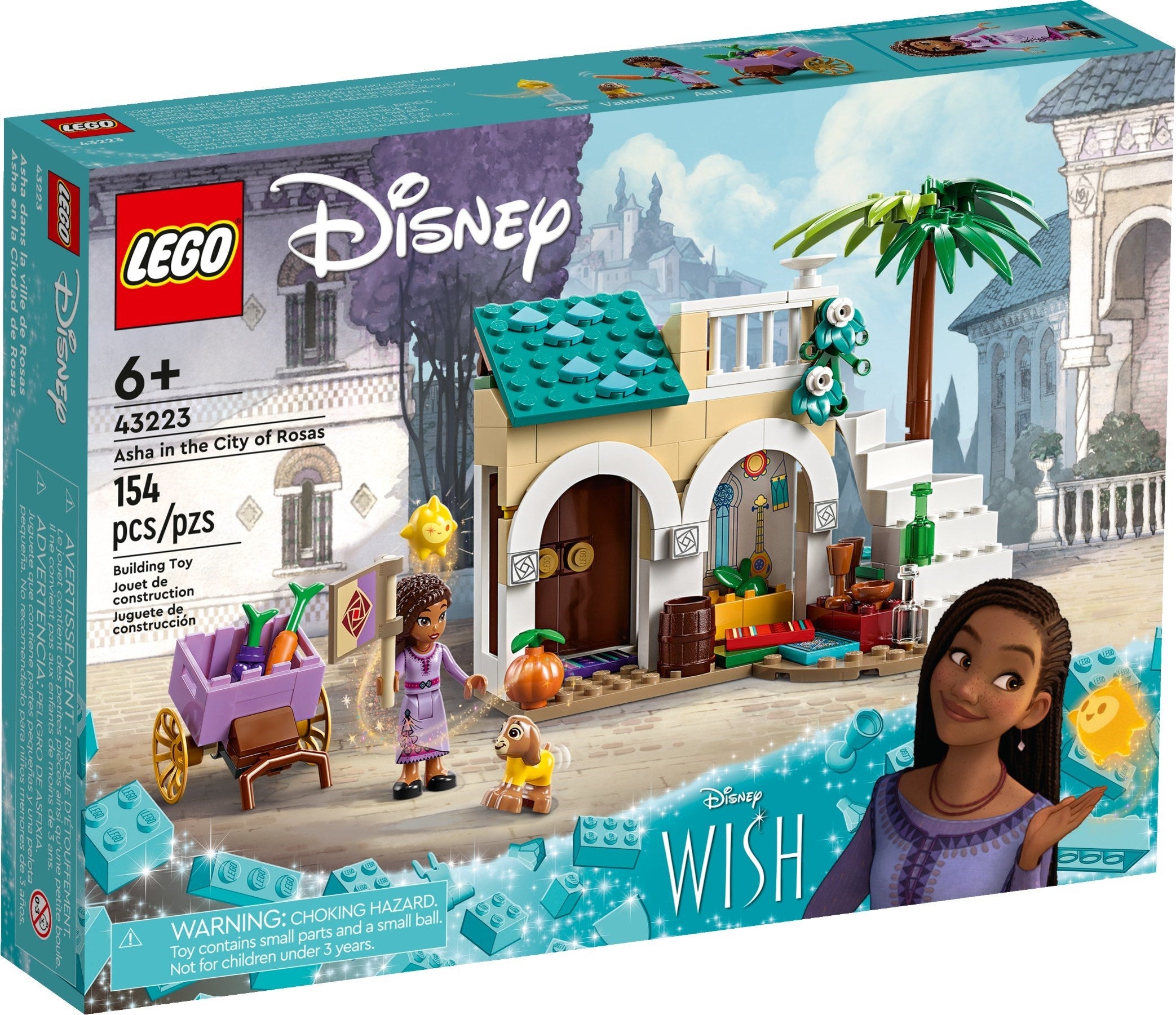 LEGO® Disney Asha v mestu Rosas 43223