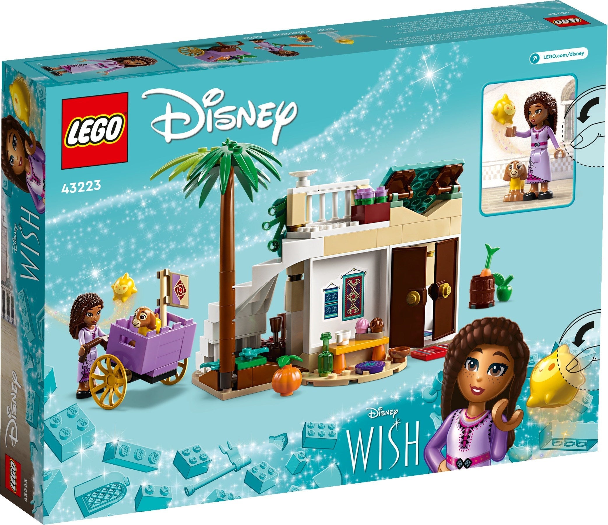 LEGO® Disney Asha v mestu Rosas 43223