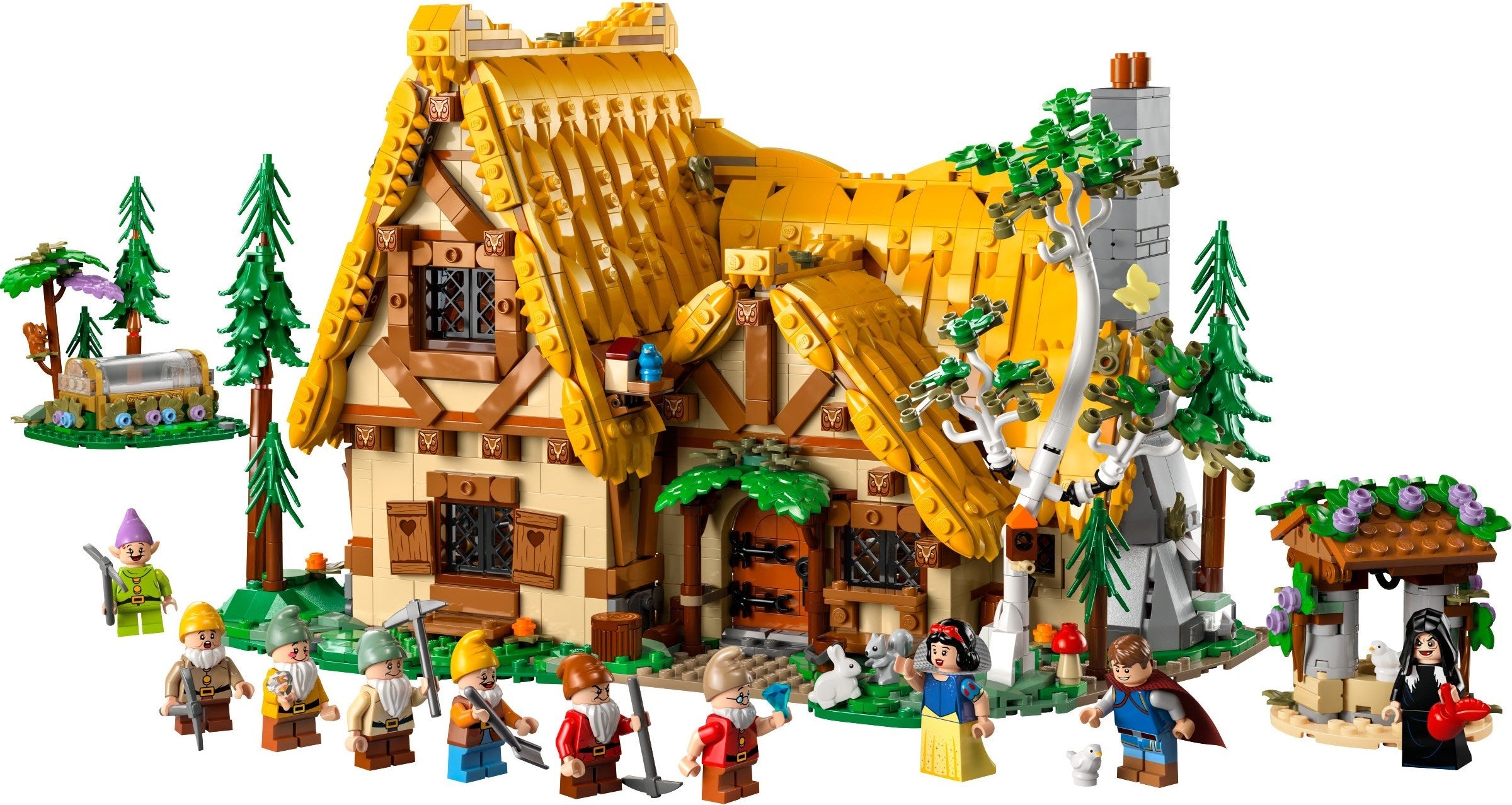 LEGO® Disney Sneguljčica in koča sedmih palčkov 43242