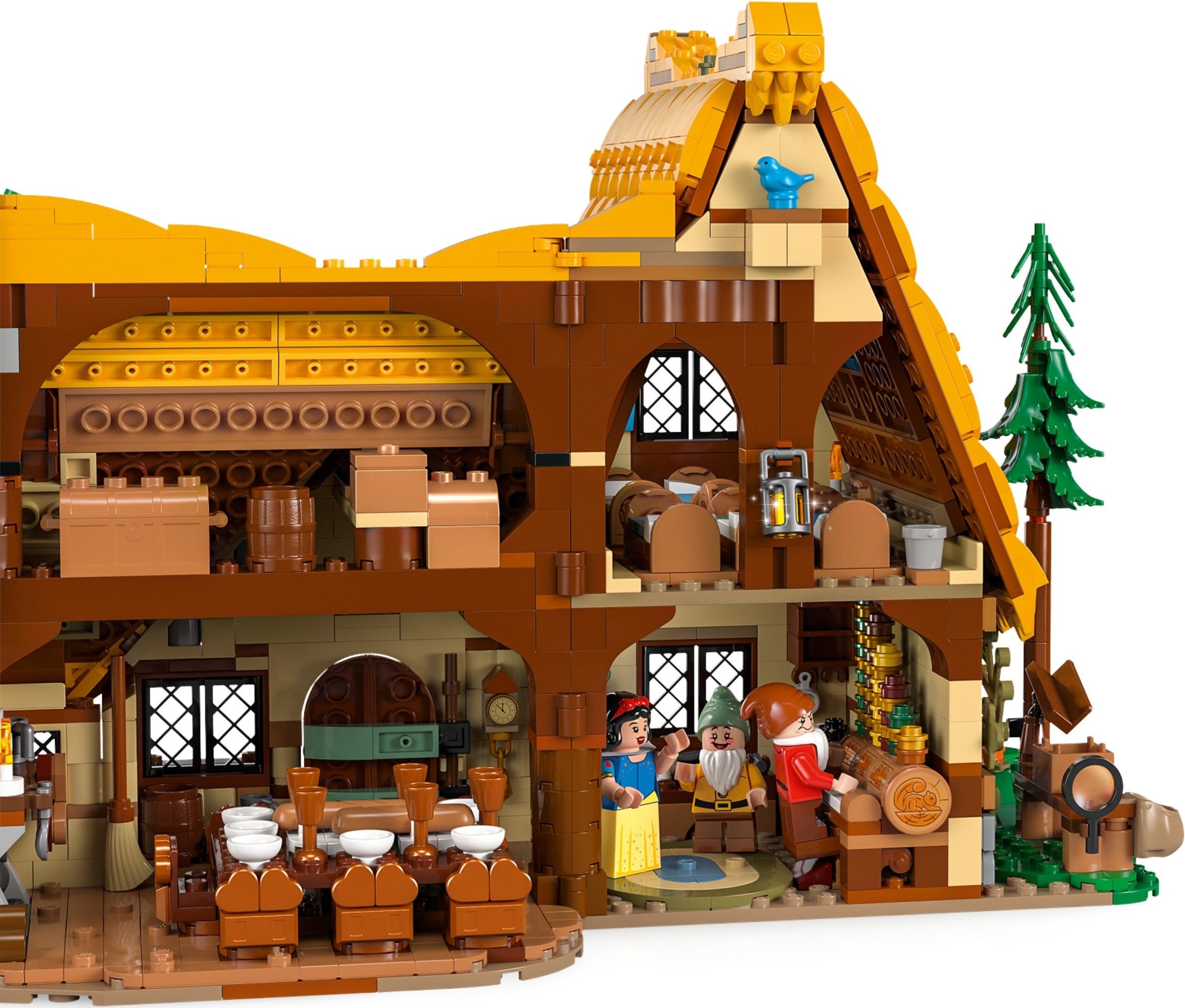 LEGO® Disney Sneguljčica in koča sedmih palčkov 43242
