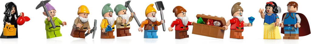 LEGO® Disney Sneguljčica in koča sedmih palčkov 43242