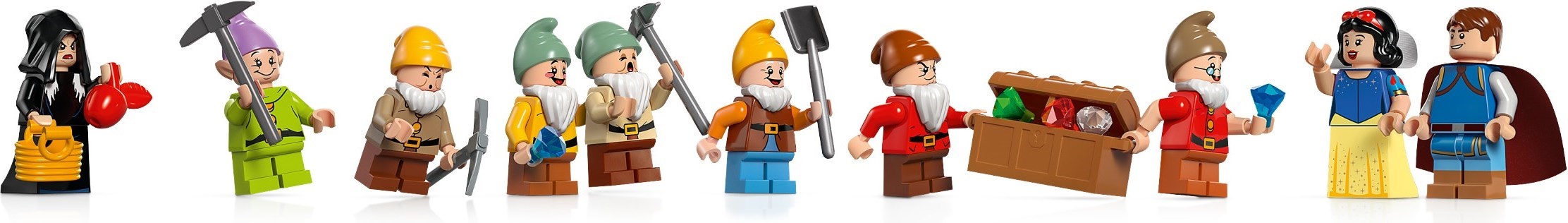 LEGO® Disney Sneguljčica in koča sedmih palčkov 43242