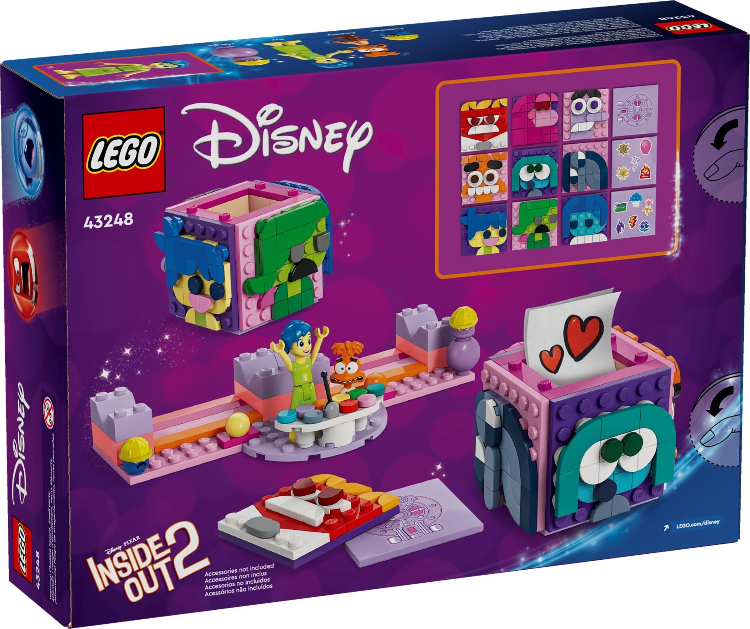 LEGO® Disney Vrvež v moji glavi 2: Kocke razpoloženja 43248