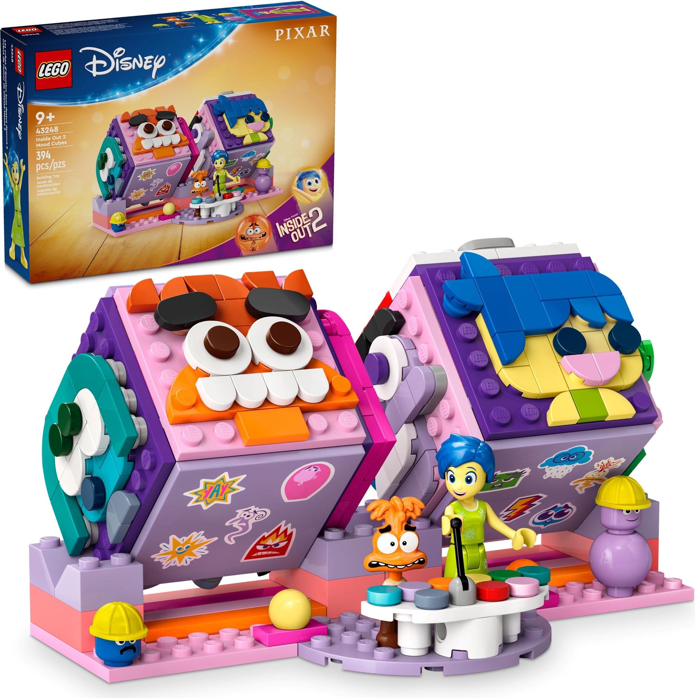 LEGO® Disney Vrvež v moji glavi 2: Kocke razpoloženja 43248