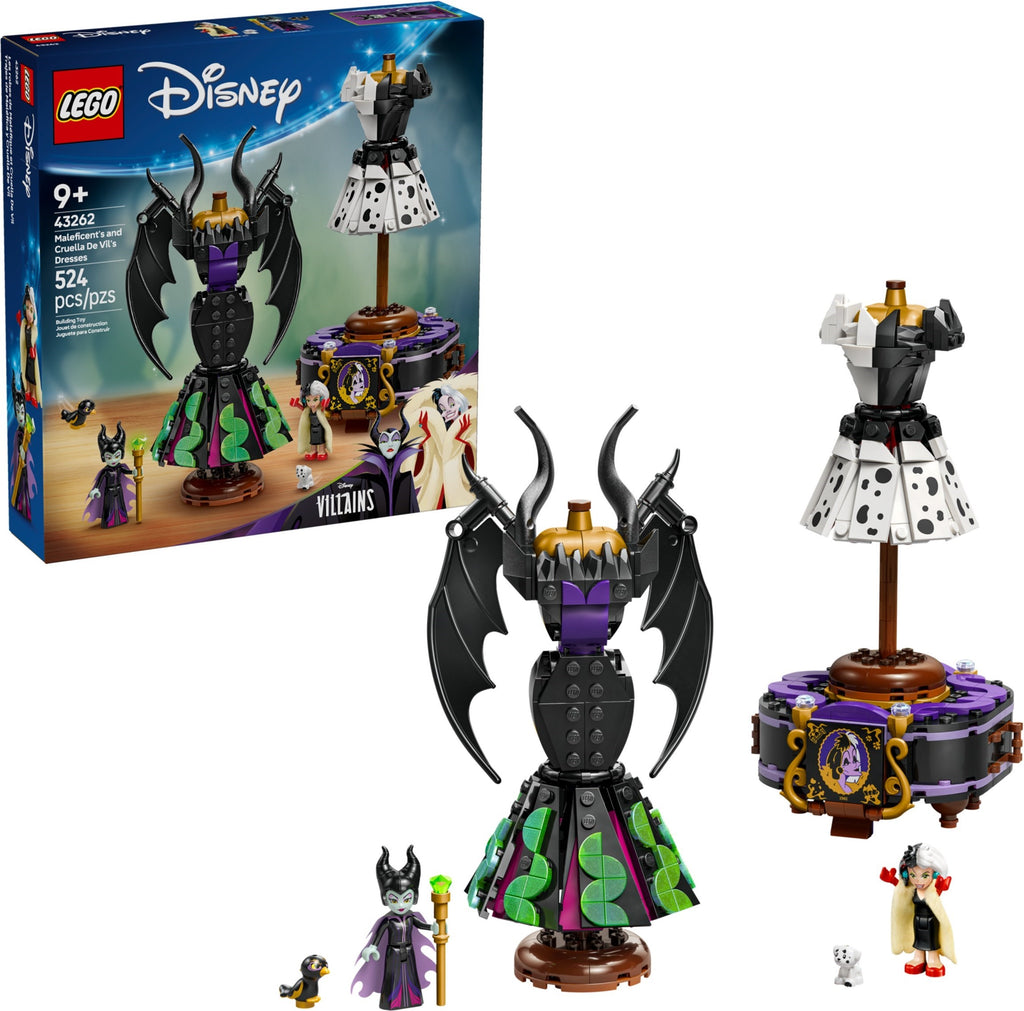 LEGO® Disney Obleki Maleficent in Cruelle De Vil 43262