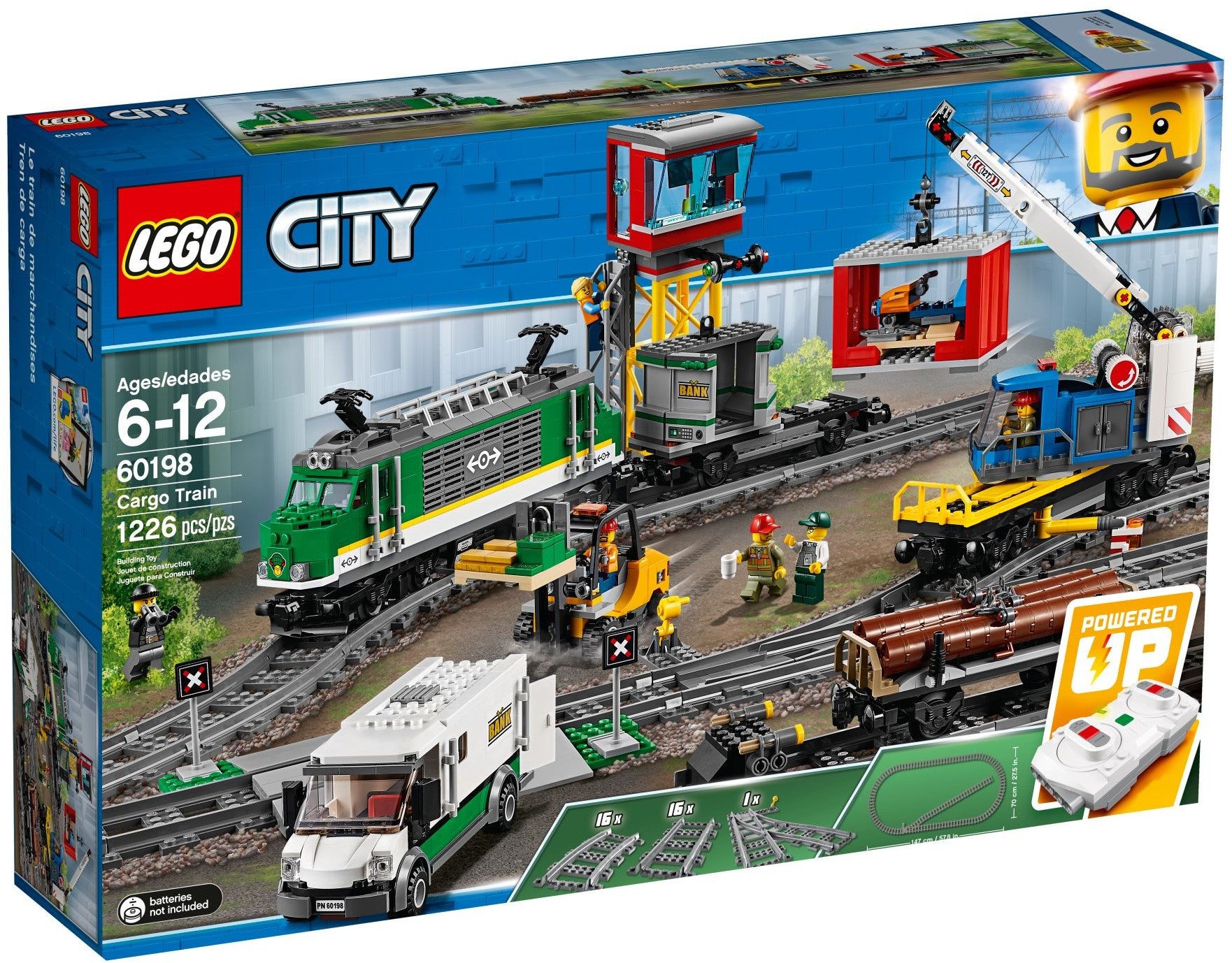 LEGO® City Tovorni vlak (60198)