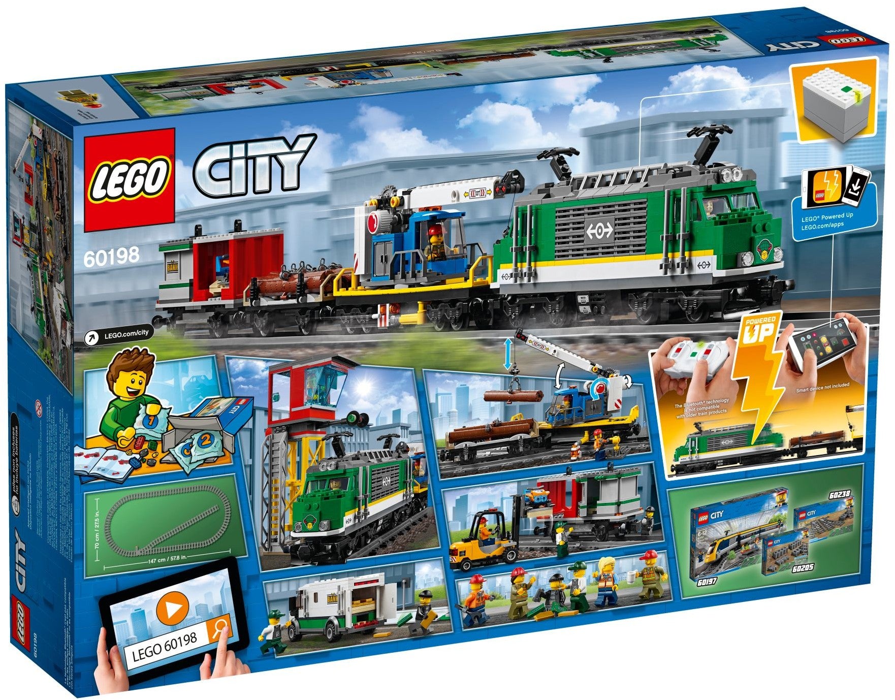 LEGO® City Tovorni vlak (60198)