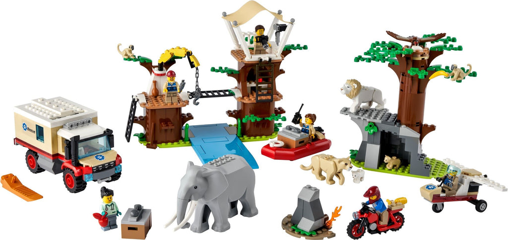 LEGO City Kamp za reševanje divjih živali 60307