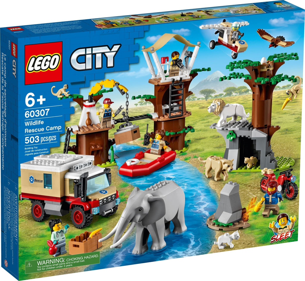 LEGO City Kamp za reševanje divjih živali 60307