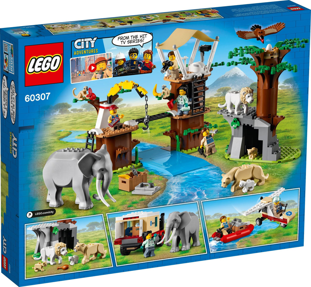 LEGO City Kamp za reševanje divjih živali 60307
