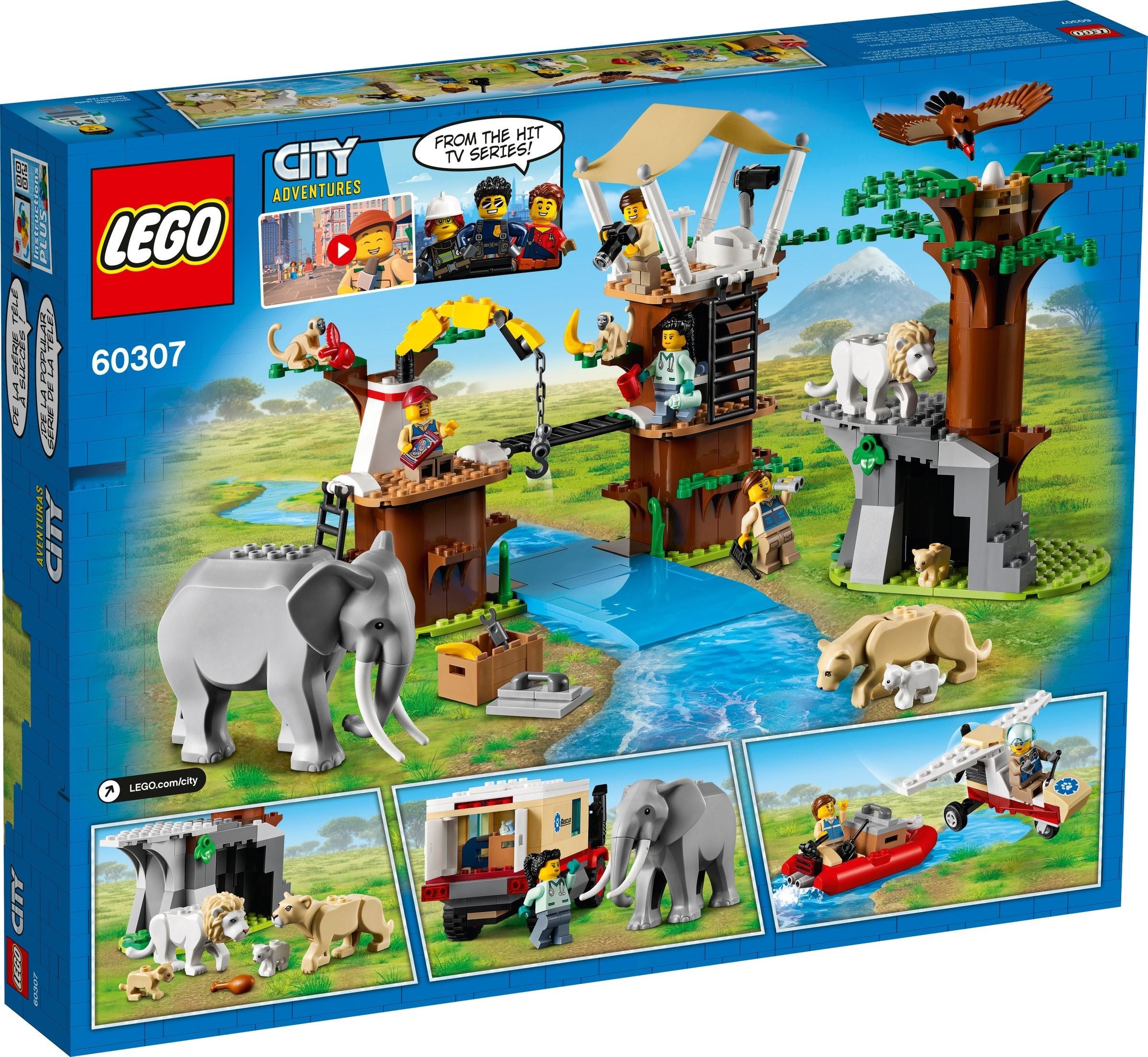 LEGO City Kamp za reševanje divjih živali 60307